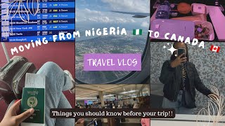 Travel Vlog\/\/Going from Nigeria 🇳🇬 to Canada 🇨🇦\/\/Traveling Alone\/\/Flying Air France