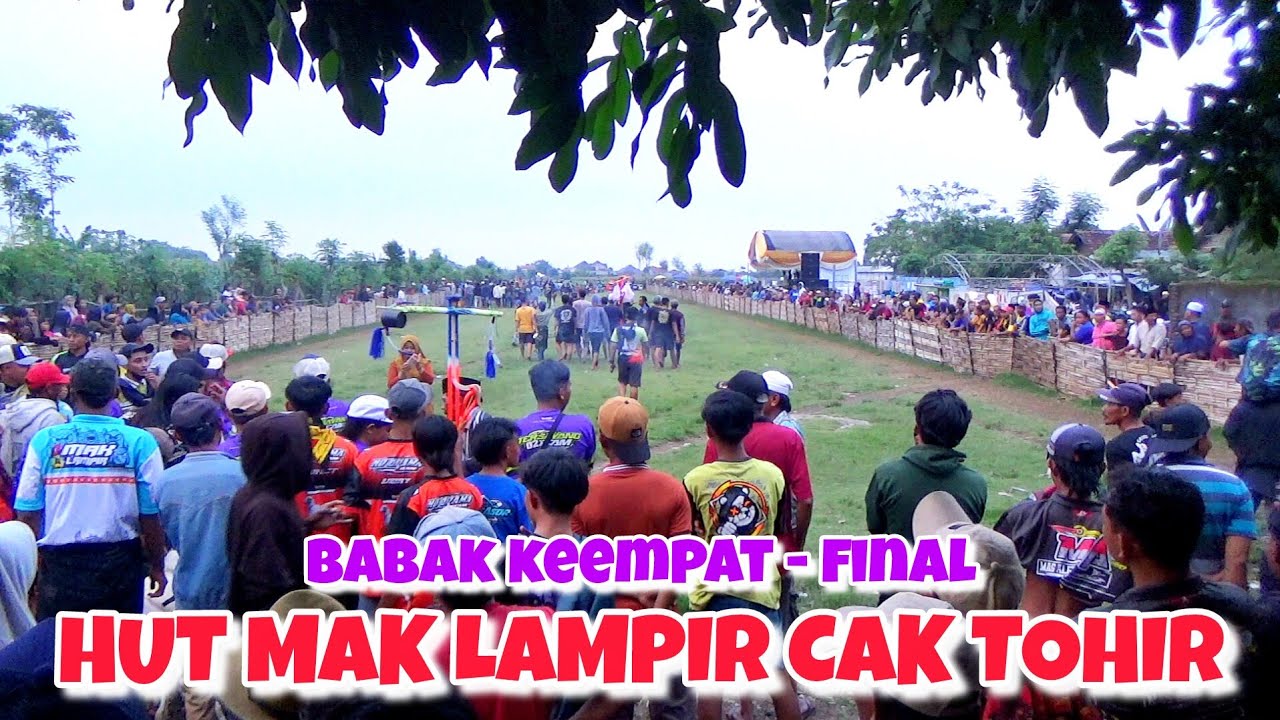 BABAK KE EMPAT SAMPAI FINAL KARAPAN KAMBING HUT MAK LAMPIR CAK TOHER