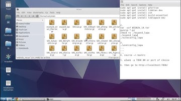 Install wien2k on linux with gfortran