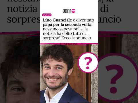 Video Lino Guanciale è diventato papà per la seconda volta: nessuno sapeva nulla, la notizia ha sorpreso!