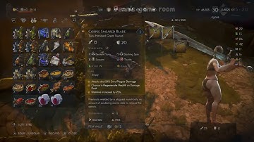 no rest for the wicked, golden weapons,Corpse Smeared Blade ，Attack Mode, Skill