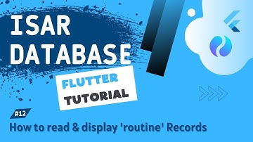 Isar Database Tutorial #12 - Reading & Displaying Routine Records
