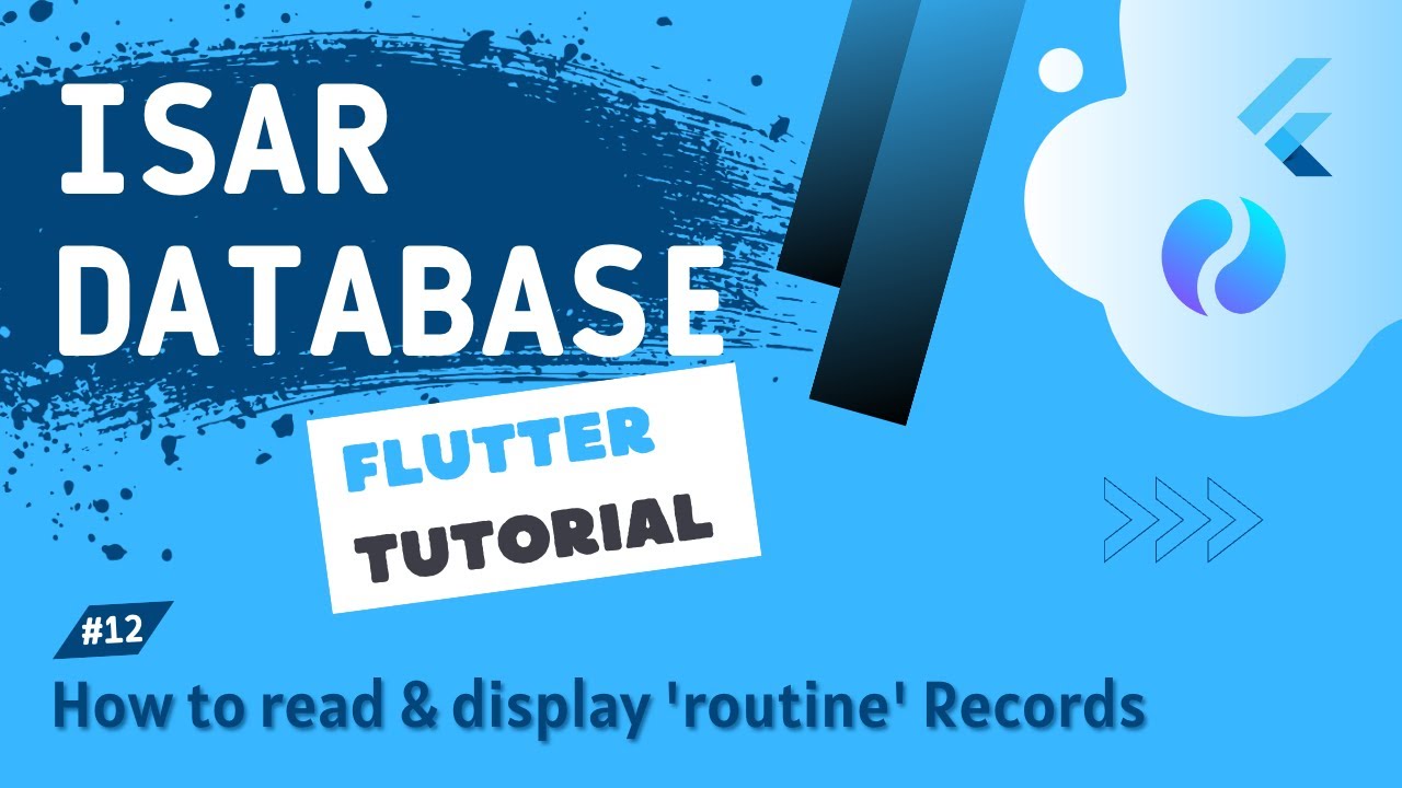 Isar Database Tutorial #12 - Reading & Displaying Routine Records