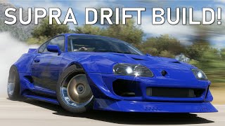 Forza Horizon 5: INSANE 900HP Widebody Toyota Supra Customization, Drift Build, and Tune!