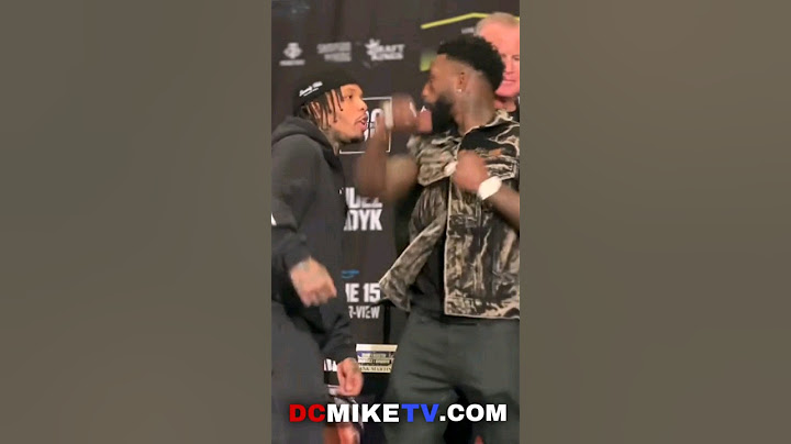 Gervonta Davis makes Frank Martin FLINCH & PUNKS him at Heated Face-off