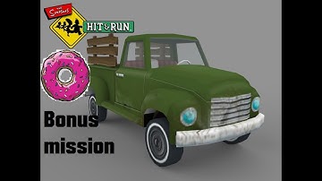 Simpsons Hit & Run Donut mod Level 1 (Bonus Mission)