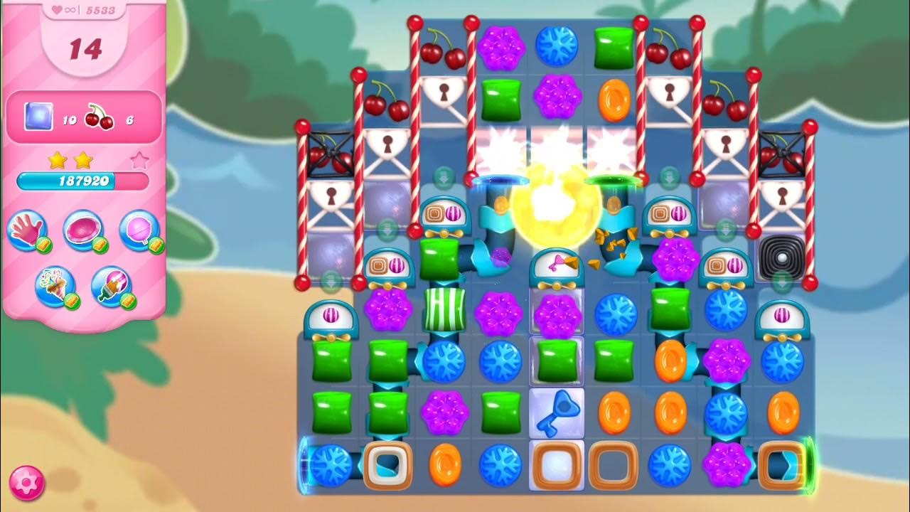 candy crush saga level 5533 remove Liquorice lock toffee swirl