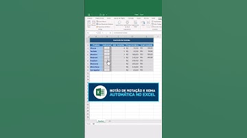 Botão de Rotação e Soma Automática no Excel. #excel #planilhas