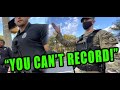 Local Cops & Military Police Called on Cameraman for Nat'l Security Threat