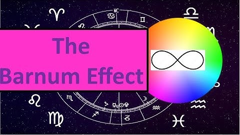 The Barnum Effect: The Universal Flaw of Personality Systems
