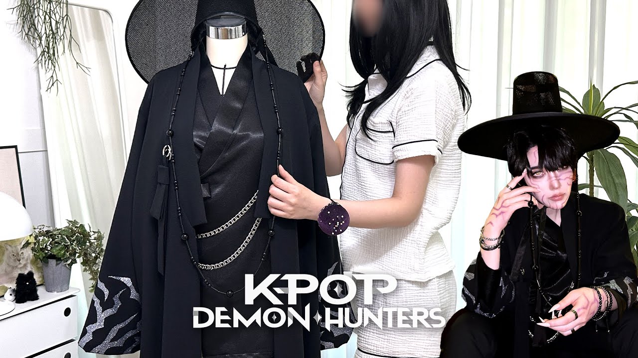 독학으로 사자보이즈 무대의상 직접 만드는 자취 일상｜케이팝 데몬 헌터스