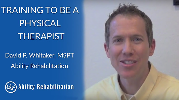 What requirements are needed to be a physical therapist