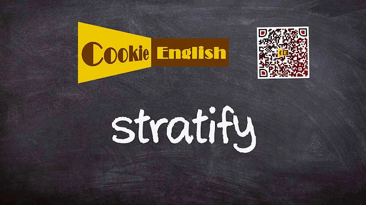 Stratify   Pronunciation, Paraphrase, Listen & Practice