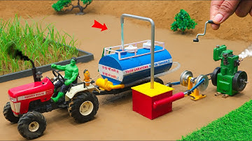 diy tractor mini water tanker science project ‪@TechCreatorsOfficial