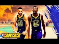 STEPH CURRY and KEVIN DURANT REUNITED on NBA 2K22