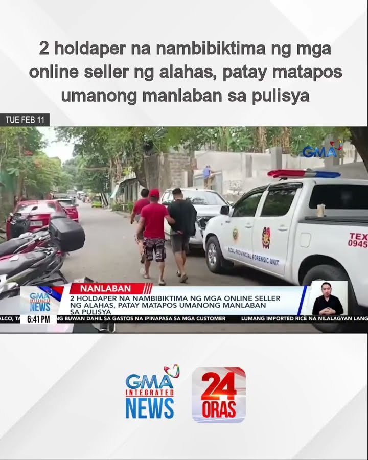 2 holdaper na nambibiktima ng mga online seller ng alahas, patay matapos umanong... | 24 Oras