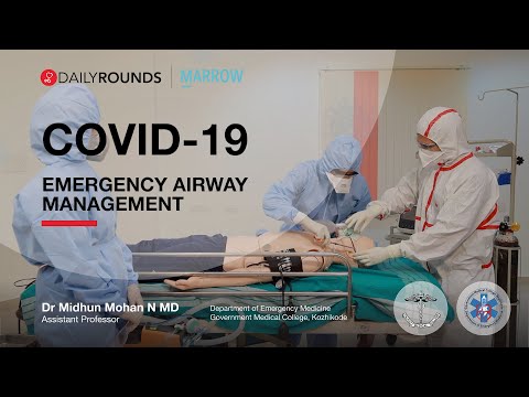 Emergency Airway Management Simulation in Critically ill COVID-19 Cases