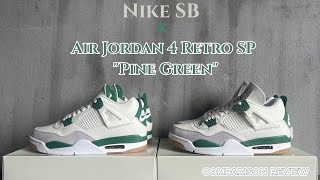 [comparison real vs fake]  Nike SB x Air Jordan 4 Retro SP 