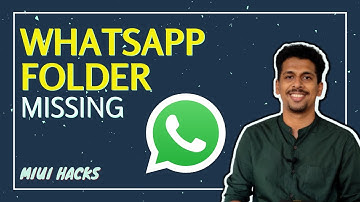 Whatsapp folder missing android 11| after MIUI update