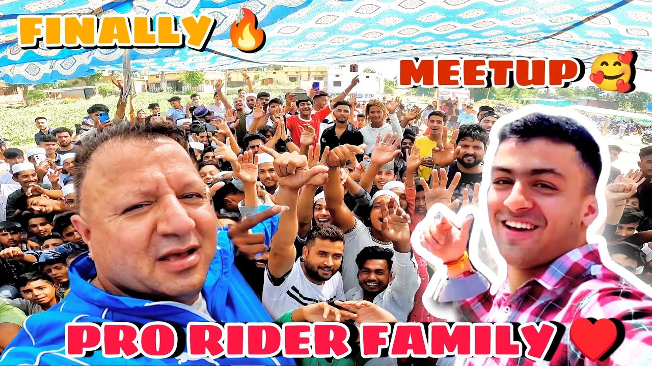 I GOT SUPRISED 😍BY PRO RIDER 1000 FANS AND FAMILY♥️ TOURNAMENT TURNED INTO MEET UP📸 #prorider1000