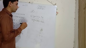 D1  Exercise 5A Question No 4 (e) , (f)