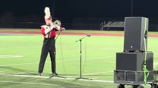 The Pride of the Valley OBA State Marching Band Championships Finals Performance Field View
