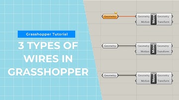 3 Types of wires in grasshopper you have to know