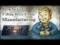 How to get rich from manufacturing  fallout 4 no mods shop class