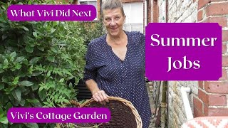 Vivis Cottage Garden: Summer Jobs.
Sunday, 3rd of August. I havent done any gardening for two weeks (apart from watering and harvesting) and it shows....some of the plants are getting a bit jungle-y. Time to get on with some of the summer jobs: pruning, tying-in, seed saving.....and a rescue (hopefully!) for the brassicas.
Please be kind and respectful when you share comments and opinions.
Living a simple, mindful life by the sea in rural England (Dorset).
Buy me a coffee......please ignore it if you have no money.......please give a little if you enjoy the videos and want to help the channel to continue... https://buymeacoffee.com/viviskitchengarden
Postal address: Vivis Kitchen Garden, PO Box 9864, Swanage, Dorset, BH19 9BS
My on-line shop is at: https://viviskitchengarden.blog/shop/
Im on Facebook: https://www.facebook.com/viviskitchengarden
Instagram: https://www.instagram.com/vivigregory/
For one off money stuff: https://www.paypal.me/WhatViviDidNext Vivis Cottage Garden: Summer Jobs.