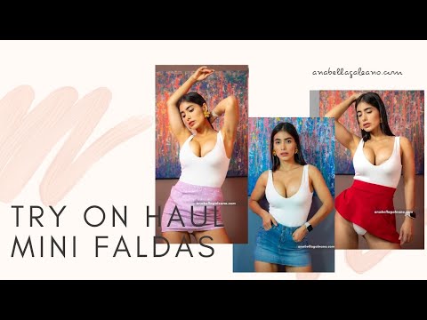 Mini Faldas | Try On | Anabella Galeano