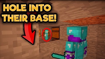 CRAZY SECRET HOLE IN FACTIONS BASE MAKES THEM RAIDABLE??  (Minecraft Arcane Factions) #1
