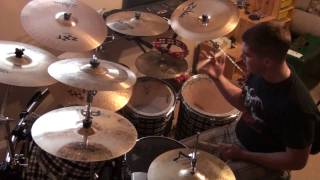 Reinventing Your Exit &amp; A Boy Brushed Red.... - Underoath Drum Covers [HD]