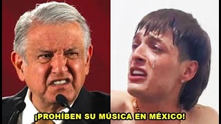 López Obrador PROHÍBE escuchar la música de Peso Pluma en México