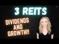 3 "Strong Buy" REITs with Growth Opportunity AND Dividends!! Buy Now?!