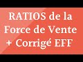 Rvision des ratios et indicateurs du management de la force de vente eff