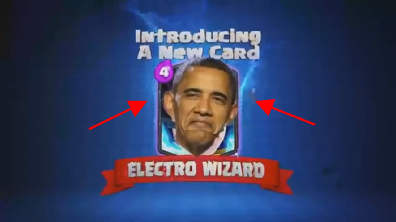 Electro Wizard Song Obama Remix Clash Royale Funny video 