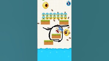 Save the dog 🐶 Funny draw#funnygameplay #gaming #shorts#viral #savethedog