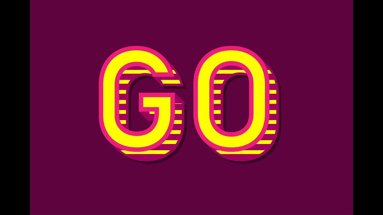 Modern Editable Text Effect | Adobe Illustrator Tutorial - YouTube