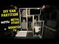 How to Make a Van Partition (Camper Van Conversion 2.0)