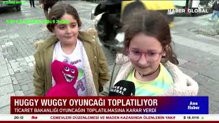 HUGGY WUGGY OYUNCAĞI TOPLATILIYOR