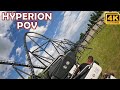 Hyperion POV (Back Left, 4K 60FPS), Energylandia Intamin Mega Coaster | Non-Copyright