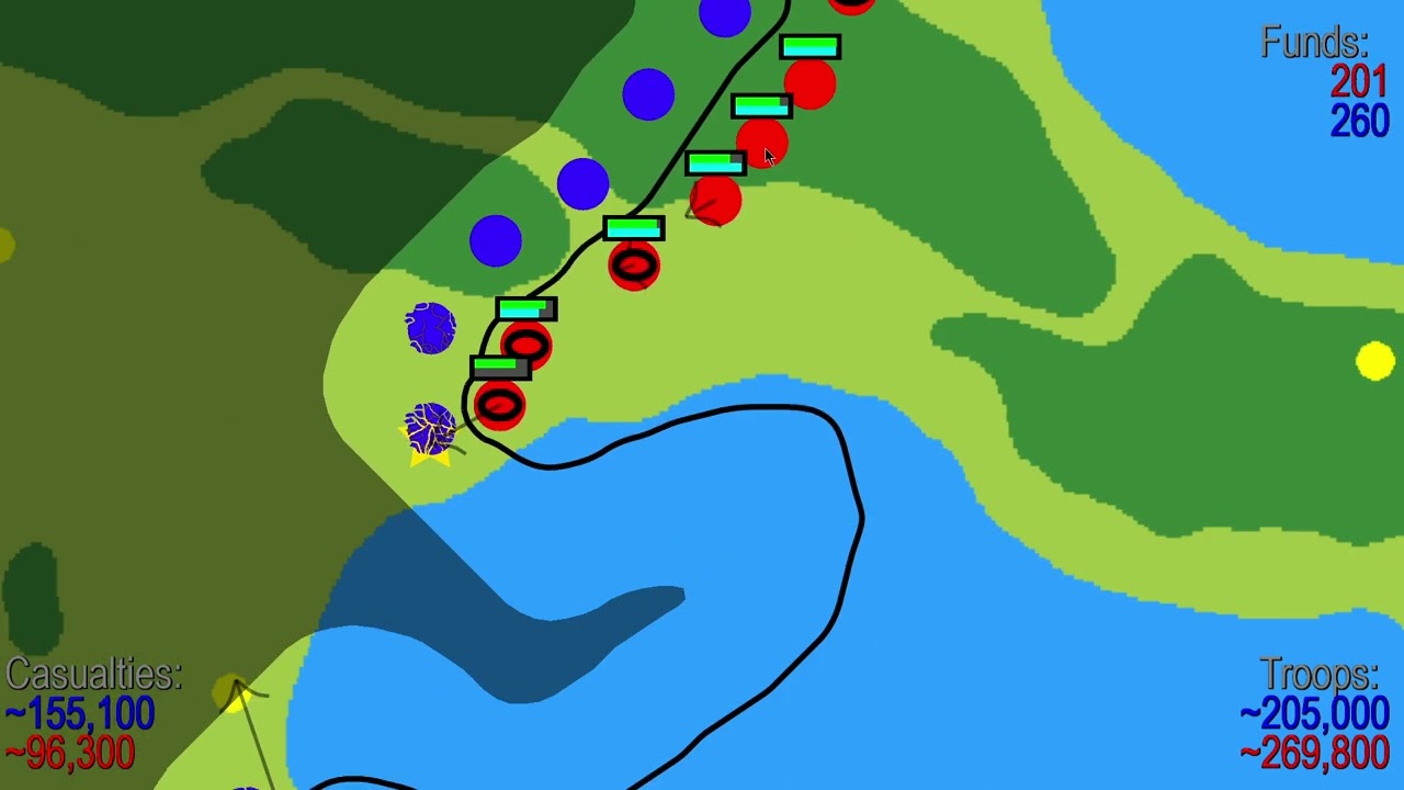 Закончил компанию. War of Dots.