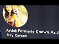 Artist formerly known as just ray carson is taking a quick break for a few days