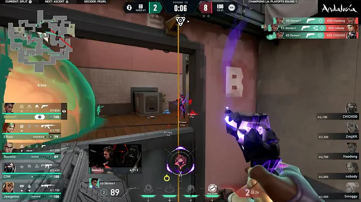 EG Demon1 Clean Sheriff 3k on Eco Round vs EDG | VALORANT Champions 2023