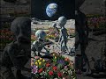 Aliens Ka Space Me Garden #aliens #space #earth