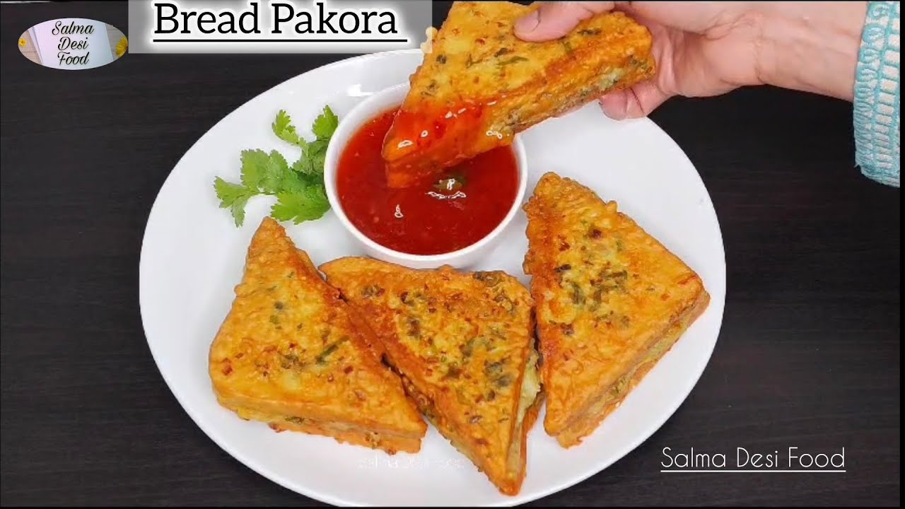 Bread Pakora Recipe |Ramzan Special iftar aloo Pakoda | بریڈ پکوڑے | Salma Desi Food
