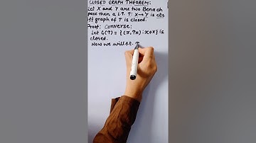 lect 19 unit 3 CLOSED GRAPH THEOREM