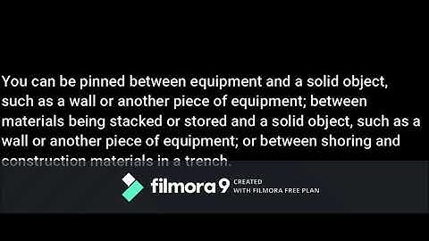 Focus Four: Caught-in or-Between Hazards I Mc Michel Angelo