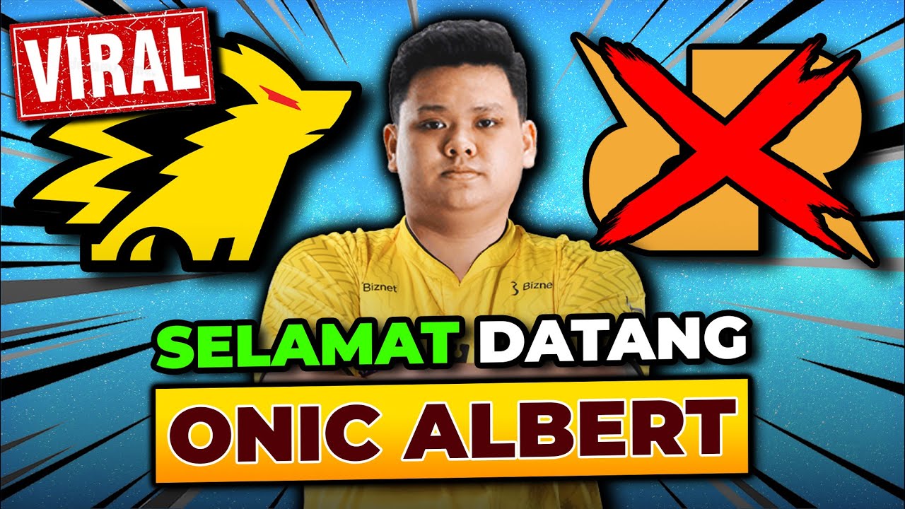 PENGUMUMAN ROSTER!! SELAMAT DATANG ONIC ALBERT!!! - YouTube