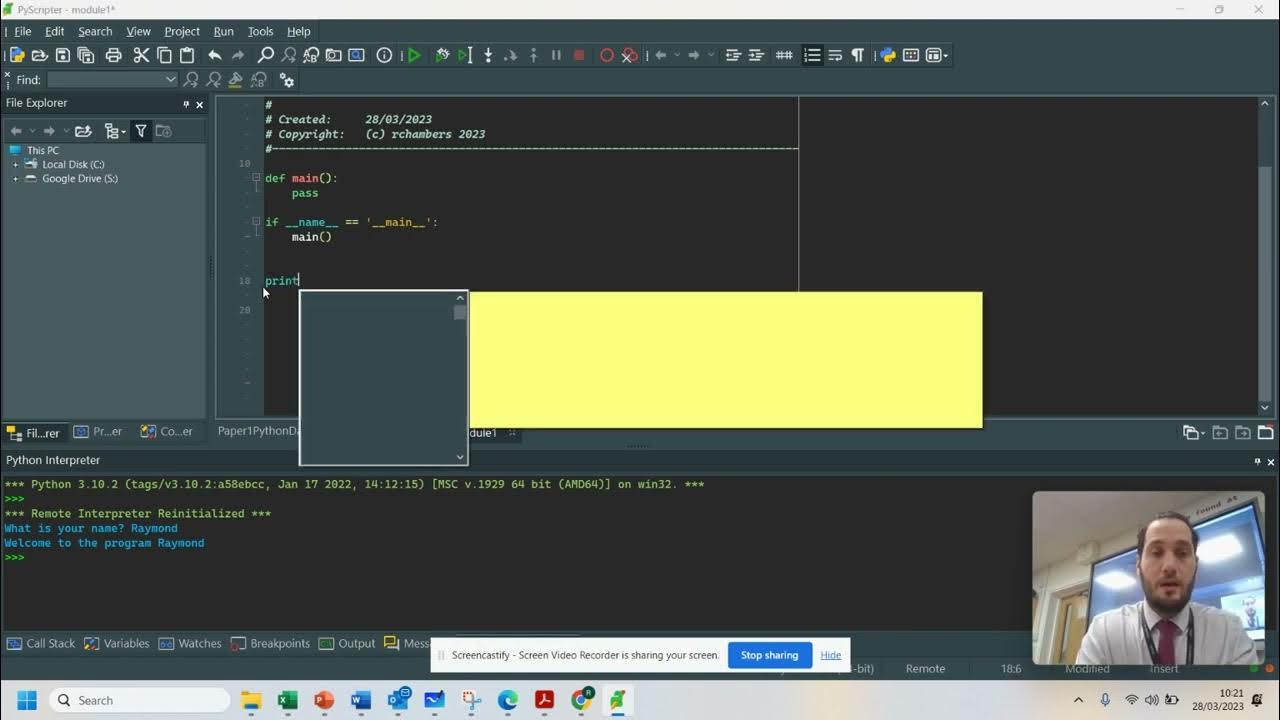AQA Computer Science - Lesson 10 - Python - 3.10 - Functions Vs ...